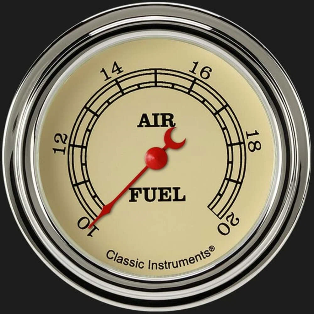 Vintage 2 5_8_ Air Fuel Ratio Gauge VT394SLF
